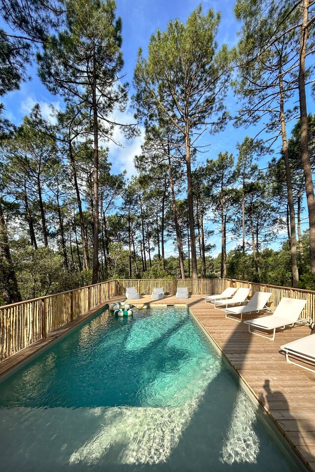 Entre pins et océan - Séjour ressourçant et reposant proche d'Arcachon