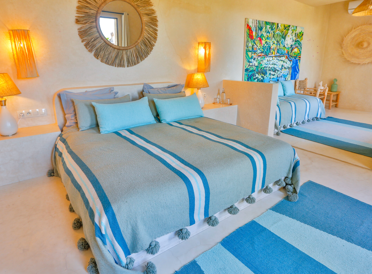 مُزْدَوِج Chambre partagée SDB privative - lit double