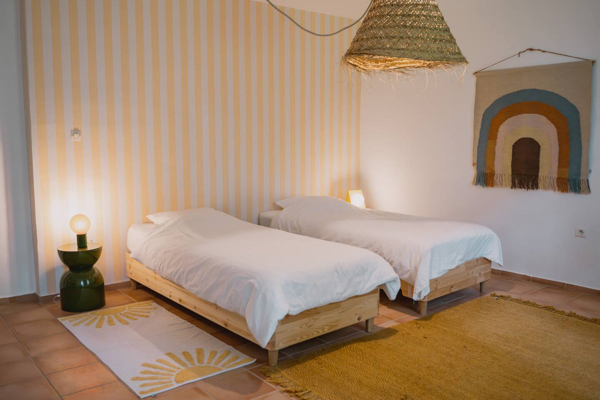🌸 Chambre partagée avec SDB – Lit simple
